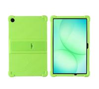 Funda de Silicona Suave for Tablet Compatible con Samsung Galaxy Tab A11 Plus de 11 Pulgadas SM-X230/X236B 2025 con Soporte antigolpes.(Green)