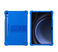 Funda de Silicona Suave for Tableta con Soporte Adecuada for Samsung Galaxy Tab S10 FE 10,9 Pulgadas SM-X520 X526B 2025 4 Funda de Airbags a Prueba de Golpes(Blue)