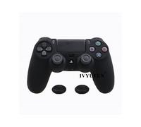 Funda de silicona suave negra para mando Sony PlayStation Dualshock 4 PS4 DS4 Pro Slim.