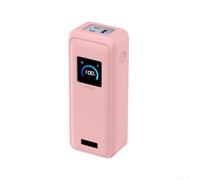 Funda de silicona suave para Anker para Prime Power Bank 26250mAh 300W | Funda protectora con diseño a prueba de polvo y golpes | Ajuste personalizado para batería de 162 x 66 x 41 mm, (rosa)