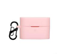 Funda de silicona suave para auriculares inalámbricos Sony WF-1000XM6 - Alternativa de carcasa dura antiarañazos en varios colores (rosa)