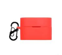 Funda de silicona suave para auriculares inalámbricos Sony WF-1000XM6 - Carcasa rígida antiarañazos alternativa en varios colores (rojo)