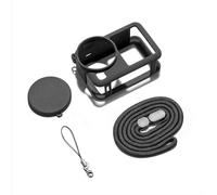 Funda de silicona suave para cámara de acción Action 6 con acceso completo al botón y agarre cómodo, diseño antideslizante, soporte para cámara deportiva