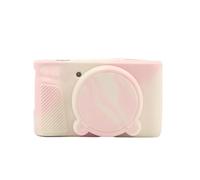 Funda de silicona suave para cámara SX740/730 que proporciona protección de cuerpo completo y lente, cubre protecciones de cámara
