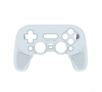 Funda de silicona suave para controlador 8bitdo Pro3 Bt, protección anticaídas, protección de cuerpo completo, resistente al sudor, piel en color gris para jugadores (gris)