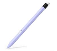 Funda de silicona suave para Galaxy Tab S11 para Ultra Pen - Almacenamiento magnético a prueba de golpes con diseño de agarre antideslizante para escribir, dibujar y tomar notas (morado)