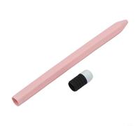 Funda de silicona suave para Galaxy Tab S11 para Ultra Pen - Almacenamiento magnético a prueba de golpes con diseño de agarre antideslizante para escribir, dibujar y tomar notas (rosa)