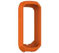 Funda de silicona suave para Garmin Edge 1050 que proporciona parachoques antiarañazos, bordes elevados y fácil acceso a los botones (naranja)