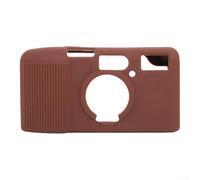 Funda de silicona suave para Kodak Snapic A1 gota rosa para prueba Suave | Silicona que absorbe los golpes, protección contra caídas, recortes precisos, color negro, sensación suave al tacto
