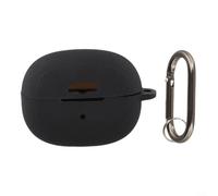 Funda de silicona suave para Shokz Open Dots One con rasgos a prueba de golpes y sudor en tono azul para estilos de vida activos (negro)