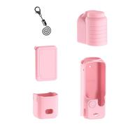 Funda de silicona suave y flexible a prueba de golpes para bolsillo de 3 cardanes de cámara, cubierta de lente de cámara, protección completa, cubierta de silicona antiarañazos para cámara de acción