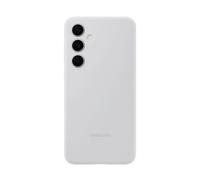 Funda de silicona suave y flexible para Galaxy S24 FE, Gris