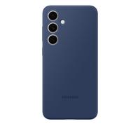 Funda de silicona suave y lisa para Galaxy S24 FE, Azul