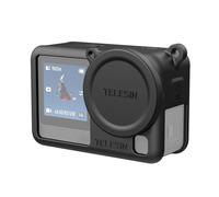 Funda de silicona + tapa de lente Telesin para DJI Osmo Action 6