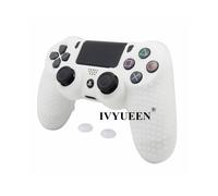 Funda de silicona transparente y suave antideslizante para el mando Sony PlayStation Dualshock 4 PS4 DS4 Pro Slim