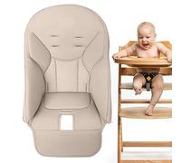 Funda de silla de comedor de cuero PU de primera calidad, cómodo protector de asiento para bebé para Baoneo, Kosmic Jané, Peg Perego, multifuncional, elegante y fácil de limpiar