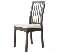 Funda de silla de poliuretano con correa elástica para sillas de comedor, resistente al agua y al desgarro, proporciona una cobertura completa y un ajuste seguro para sillas estándar (blanco)
