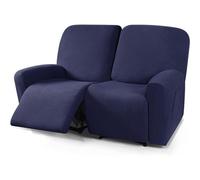 Funda de Sillon Relax Reclinable 4/6/8 Piezas, Elástica Jacquard Fundas de Sofá 1/2/3 Plaza con Bolsillos Laterales, Extraíbles y Lavables Antideslizante Fundas para Sillón Reclinable Relax ( Color :