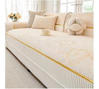 Funda de Sofá 1 2 3 4 Plazas en Forma de L,Funda Cubre Sofá Antideslizantes Sofá Chaise Longue Lavable Universal Protector de Muebles para Gatos Perros y Mascotas(Beige 2,70x70cm)