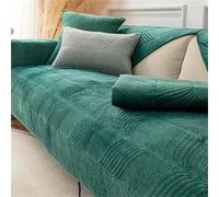 Funda De Sofá,3 4 Plazas Protectora De Muebles Fundas De Couch, Funda De Sofá(Dark Green,110X110cm(43X43IN))