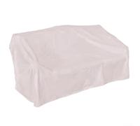 Funda de sofá biplaza para exteriores a medida con tela Oxford 210D para un ajuste seguro y una defensa consistente contra la lluvia, el viento y el desgaste ambiental