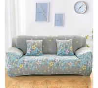 Funda De Sofá De 2 3 Y 4 Plazas Fundas De Sofá Estampadas Fundas De Sofá Muy Elásticas Fundas Sofá Lavables Y Antideslizantes Fundas Sofá Con Todo Incluido Funda Sofá(Size:3 Seater(190-230cm),Color:A)