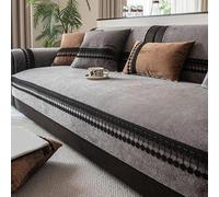 Funda De Sofá De Chenilla, Funda Lavable Antideslizante Para 2, 3, 4 Plazas Y Seccional, Funda De Sofá A Prueba De Mascotas Y Perros, Protector En Forma De U Para Niños Y Mascotas #1 90*120cm/35*47in