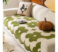 Funda De Sofá De Chenilla, Fundas De Sofá Suaves Antideslizantes, Protector De Muebles Resistente A Los Arañazos De Gato Floral Lavable A Máquina, Se Admiten Mascotas #1 90 * 240cm