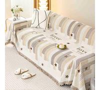 Funda de sofá de Chenilla Lavable para Perros, Fundas de sofás antidesgaste y antiarañazos, Fundas Protectoras para sofá, Manta Completa de una Sola Pieza Que admite Mascotas C 180 * 380cm