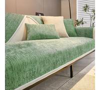 Funda de sofá de felpa: funda de sofá en forma de L de 1/2/3/4 plazas, protector antideslizante, manta de sofá para zona de estar, funda universal para protección contra manchas