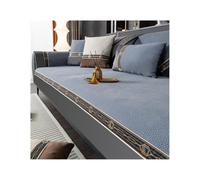 Funda de sofá de felpilla antideslizante, protector magnético elástico para sofás seccionales en forma de L, color gris (110 x 210 cm) - Ultimate Furniture Shield