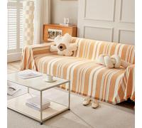 Funda de sofá de felpilla lavable de doble cara, antideslizante y resistente a los arañazos, versátil mantel y protector de muebles, 180 x 180 cm