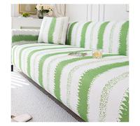 Funda de sofá de Seda Helada de Verano de 1/2/3/4/5 plazas, Funda de sofá superelástica de Ajuste elástico Universal Todo Incluido(Style 4,2-Seater (145-185cm))