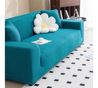 Funda de sofá elástica de Cobertura Completa, Fundas de sofá Extensibles, Lavables, en Forma de L para sofás de Esquina, decoración de Sala de estar-09|| 4 Seater(92-118in)