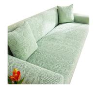 Funda de sofá elástica de Terciopelo de 1-5 plazas con Fondo elástico para sofás en Forma de L/de Esquina, Protector de Muebles para Sala de Estar(Style 9,3-Seater (190-230cm))