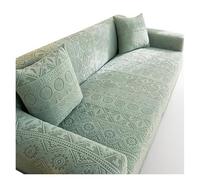 Funda de sofá elástica de Terciopelo de 1-5 plazas con Fondo elástico para sofás en Forma de L/de Esquina, Protector de Muebles para Sala de Estar(Style 10,3-Seater (190-230cm))