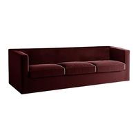 Funda de sofá elástica de terciopelo de lujo, fundas Chesterfield antideslizantes con fundas de cojín, talla XL para 3 asientos grandes, protector de piel para mayor comodidad y estilo
