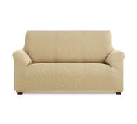 Funda de sofá elástica inca (sofá 4 plazas, beige)