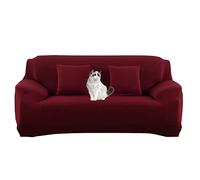 Funda de sofá elástica universal, súper suave, antideslizante, para mascotas (gatos/perros), se adapta a sofás de 1/2/3/4 plazas (café de 4 plazas)