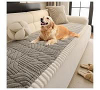 Funda De Sofá For Perros Lavable, Protector De Fundas De Sofá For Mascotas, Protector De Sofá Acolchado Antideslizante, Fundas De Sofá Gruesas Y Suaves, Protector De Cojín(Gray,90x90cm/35x35in)