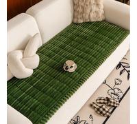Funda De Sofá Gruesa-Funda para Sofá Universal Antideslizante, Cubre Sofa Forma L Y De Esquina,Duradero Y Lavable(Dark Green,70x90cm/2.3x3.0ft)
