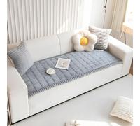 Funda De Sofá Gruesa-Funda para Sofá Universal Antideslizante, Cubre Sofa Forma L Y De Esquina,Duradero Y Lavable(Light Gray,60x60cm/2.0x2.0ft)