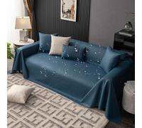 Funda de sofá impermeable XXL antideslizante para sofás en forma de L y en forma de U, protector de sofá apto para mascotas, tamaño grande, 210 x 130 cm, ideal para perros y gatos