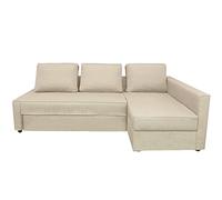 Funda de sofá lavable para sofá cama con chaise lounge (orientada a la derecha F34), protege y mejora la decoración de tu sala de estar