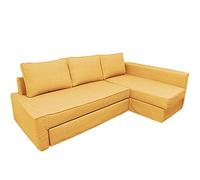 Funda de sofá lavable para sofá cama con chaise lounge (tumbona derecha T-12) - Protege y estiliza tus muebles