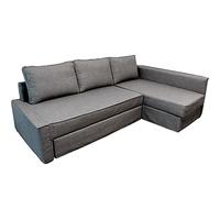 Funda de sofá lavable para sofá cama con diván (brazo derecho T-19), fácil cuidado, protección elegante