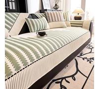 Funda de sofá moderna de felpilla para todas las estaciones, funda antideslizante para sofás de 1, 2, 3 plazas y en forma de L, protector universal suave para muebles para decoración del hogar