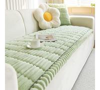 Funda de sofá modular de pana suave, 1 pieza, funda de sofá a rayas, súper lavable, antideslizante, protector de muebles para niños, perros y mascotas