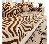 Funda de Sofá para Mascotas, Protector de Sofá Antideslizante de Algodón Polar, Cojín para Asiento Lavable, Tamaño Universal C Pillow-Cover/45x45cm