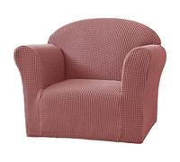 Funda De Sofá para Niños Fundas De Sillón Suave Elásticas para Niños, Protector De Muebles para Niños Pequeños Sofá De Bebé (Púrpura)